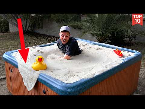 Liquid Sand Hot Tub- Fluidized air bed